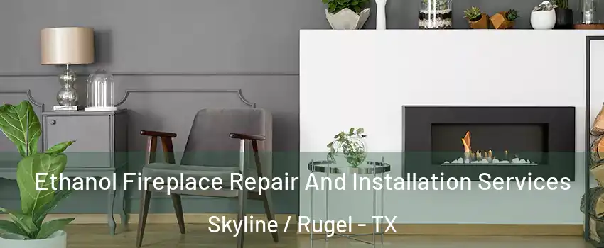 Ethanol Fireplace Repair And Installation Services Skyline / Rugel - TX