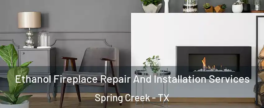 Ethanol Fireplace Repair And Installation Services Spring Creek - TX