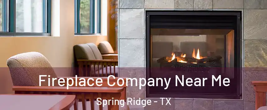 Fireplace Company Near Me Spring Ridge - TX
