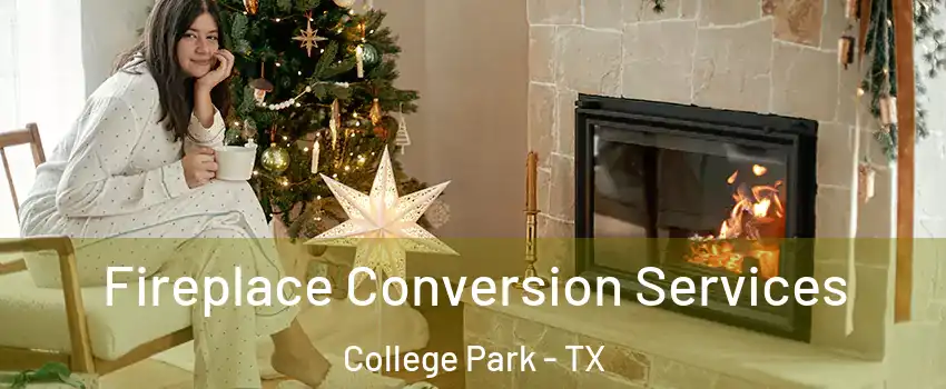 Fireplace Conversion Services College Park - TX