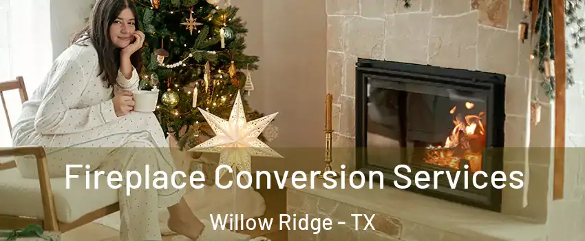 Fireplace Conversion Services Willow Ridge - TX