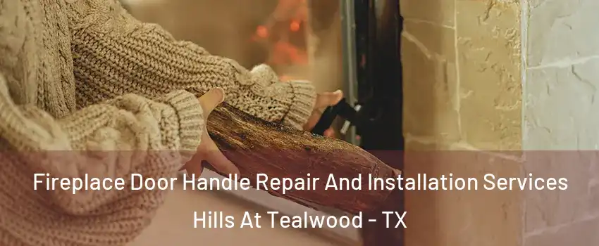Fireplace Door Handle Repair And Installation Services Hills At Tealwood - TX