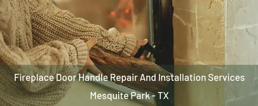Fireplace Door Handle Repair And Installation Services Mesquite Park - TX