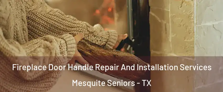 Fireplace Door Handle Repair And Installation Services Mesquite Seniors - TX