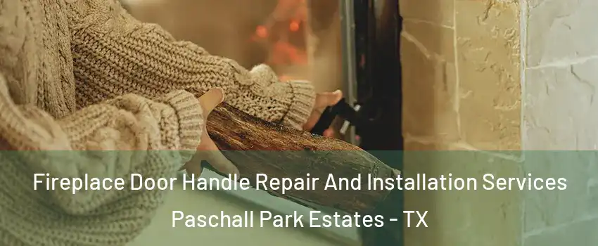 Fireplace Door Handle Repair And Installation Services Paschall Park Estates - TX