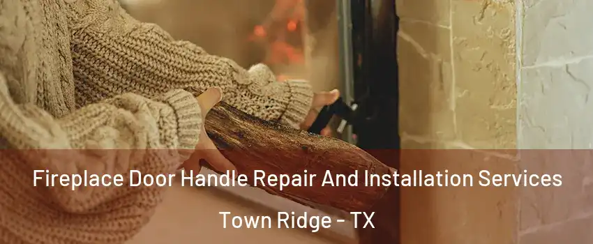 Fireplace Door Handle Repair And Installation Services Town Ridge - TX