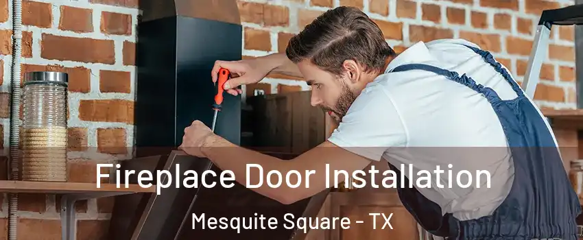 Fireplace Door Installation Mesquite Square - TX