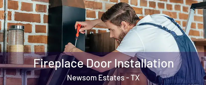 Fireplace Door Installation Newsom Estates - TX