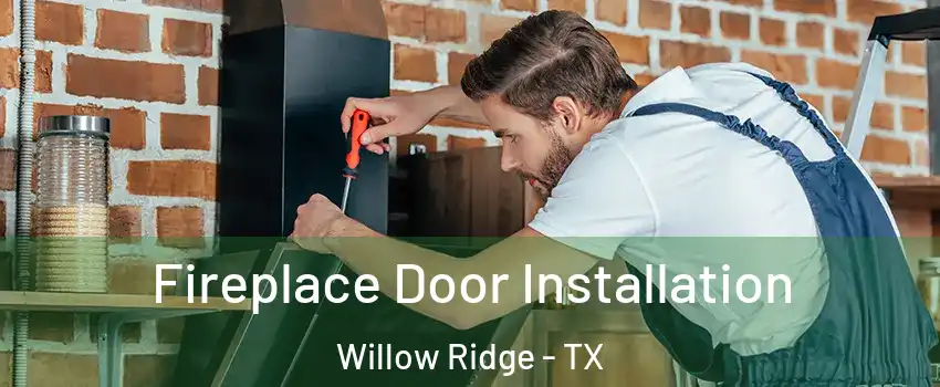 Fireplace Door Installation Willow Ridge - TX