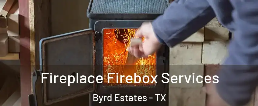 Fireplace Firebox Services Byrd Estates - TX