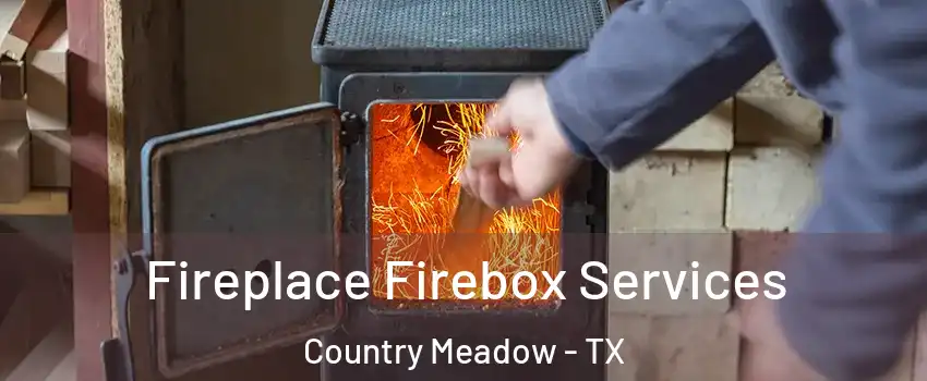 Fireplace Firebox Services Country Meadow - TX