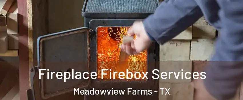 Fireplace Firebox Services Meadowview Farms - TX