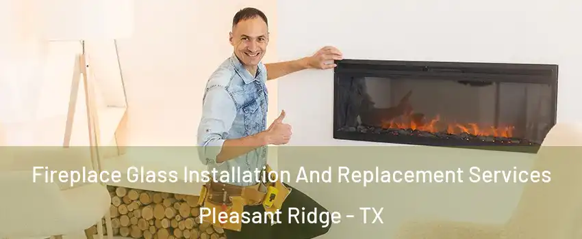 Fireplace Glass Installation And Replacement Services Pleasant Ridge - TX