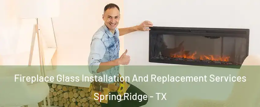 Fireplace Glass Installation And Replacement Services Spring Ridge - TX