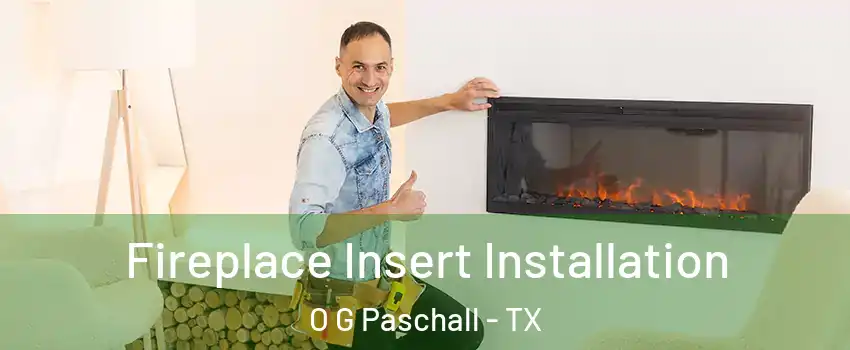 Fireplace Insert Installation O G Paschall - TX