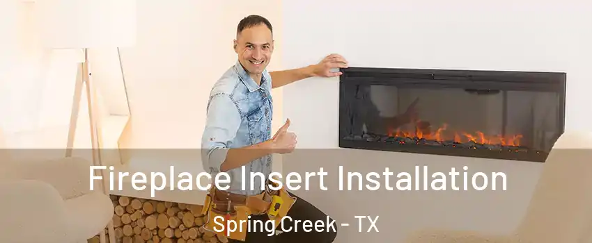 Fireplace Insert Installation Spring Creek - TX