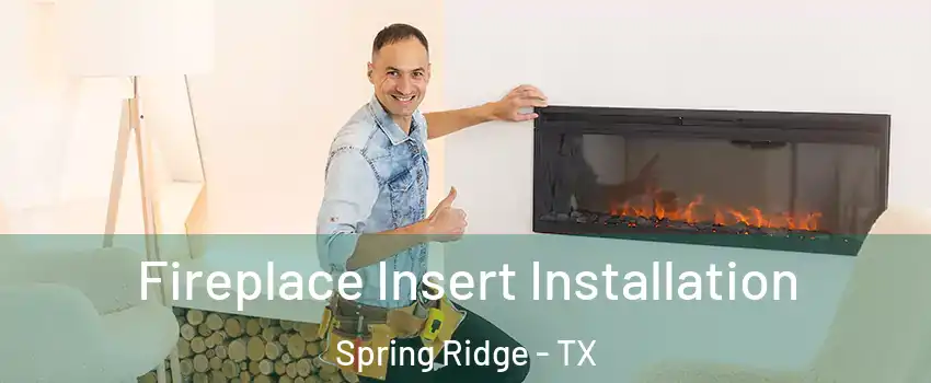 Fireplace Insert Installation Spring Ridge - TX