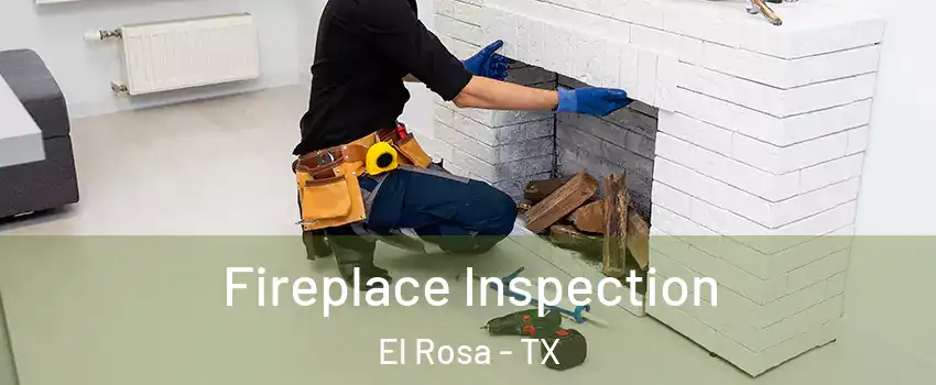 Fireplace Inspection El Rosa - TX