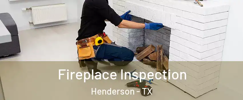 Fireplace Inspection Henderson - TX
