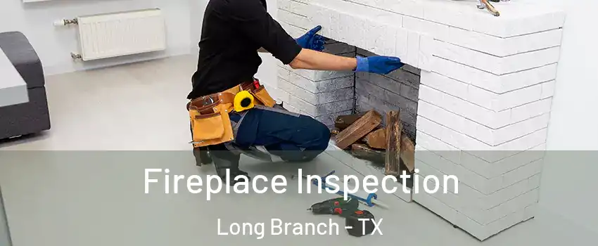 Fireplace Inspection Long Branch - TX