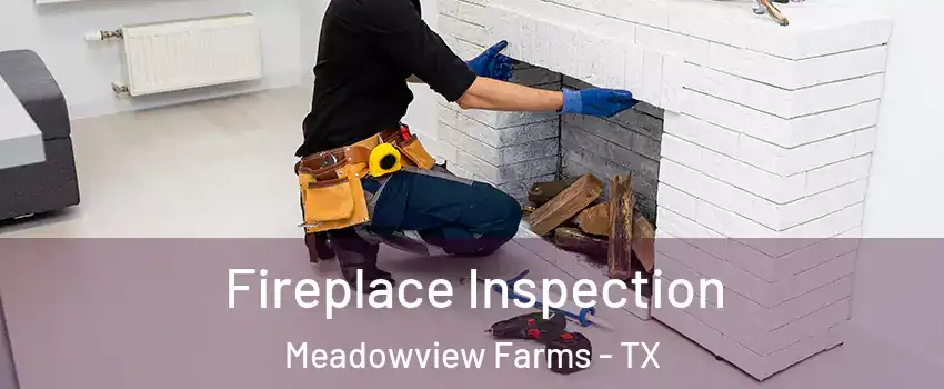 Fireplace Inspection Meadowview Farms - TX