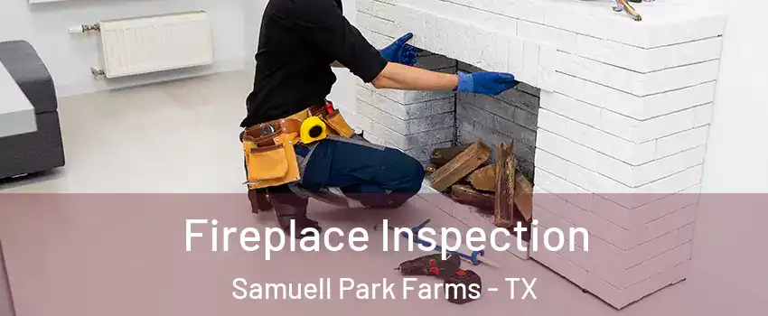 Fireplace Inspection Samuell Park Farms - TX
