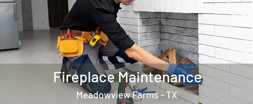 Fireplace Maintenance Meadowview Farms - TX