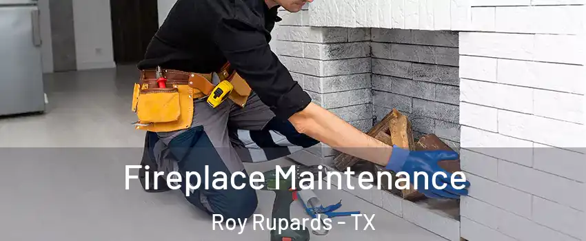 Fireplace Maintenance Roy Rupards - TX