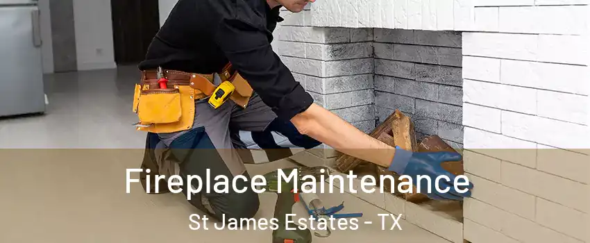 Fireplace Maintenance St James Estates - TX