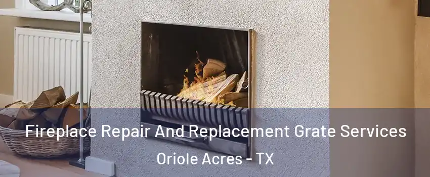 Fireplace Repair And Replacement Grate Services Oriole Acres - TX
