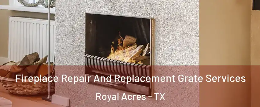 Fireplace Repair And Replacement Grate Services Royal Acres - TX