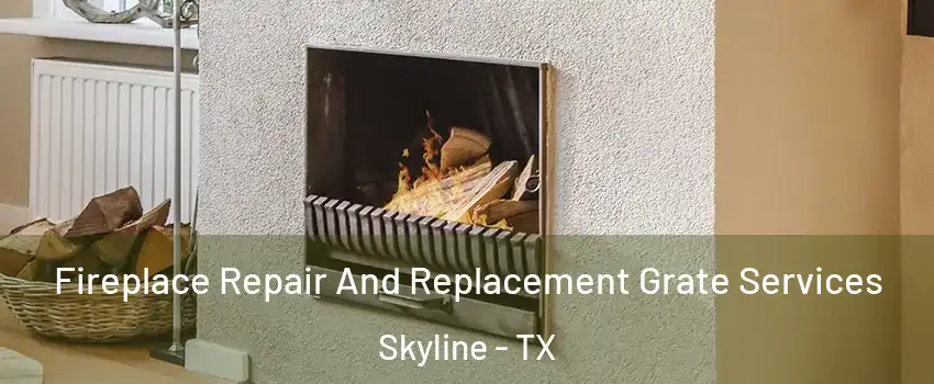 Fireplace Repair And Replacement Grate Services Skyline - TX