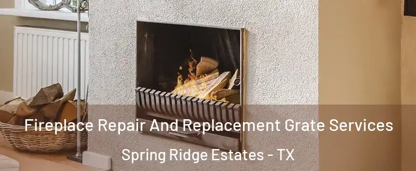 Fireplace Repair And Replacement Grate Services Spring Ridge Estates - TX