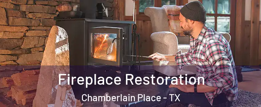 Fireplace Restoration Chamberlain Place - TX