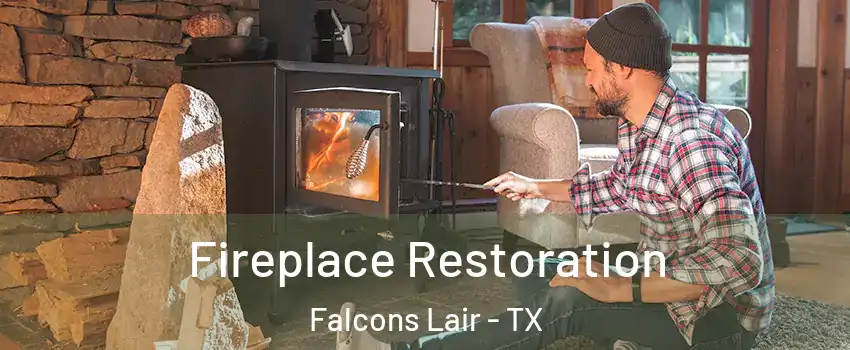 Fireplace Restoration Falcons Lair - TX