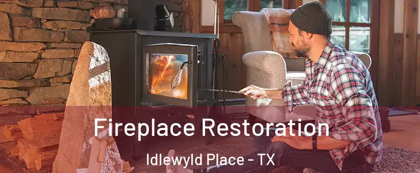 Fireplace Restoration Idlewyld Place - TX