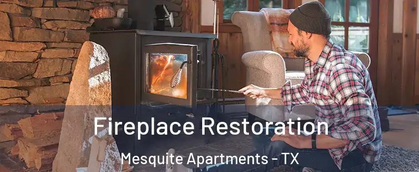 Fireplace Restoration Mesquite Apartments - TX
