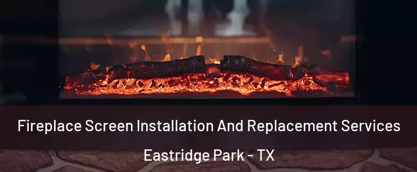 Fireplace Screen Installation And Replacement Services Eastridge Park - TX