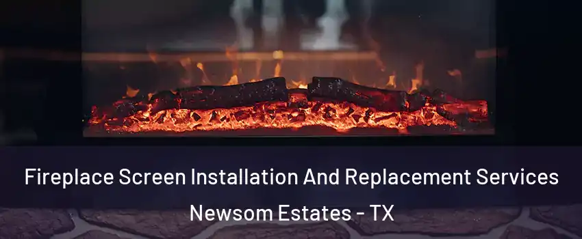 Fireplace Screen Installation And Replacement Services Newsom Estates - TX