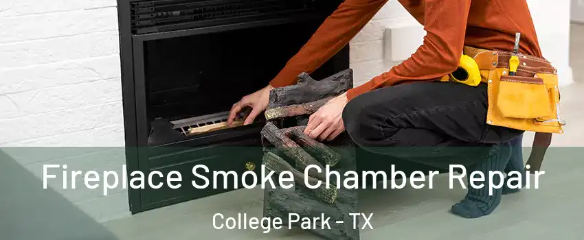Fireplace Smoke Chamber Repair College Park - TX