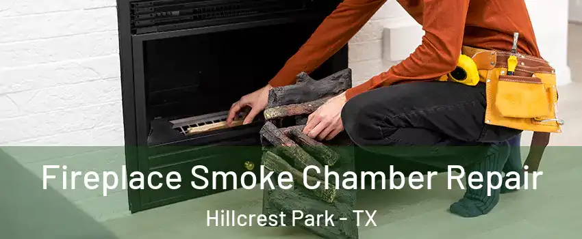 Fireplace Smoke Chamber Repair Hillcrest Park - TX