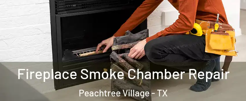 Fireplace Smoke Chamber Repair Peachtree Village - TX