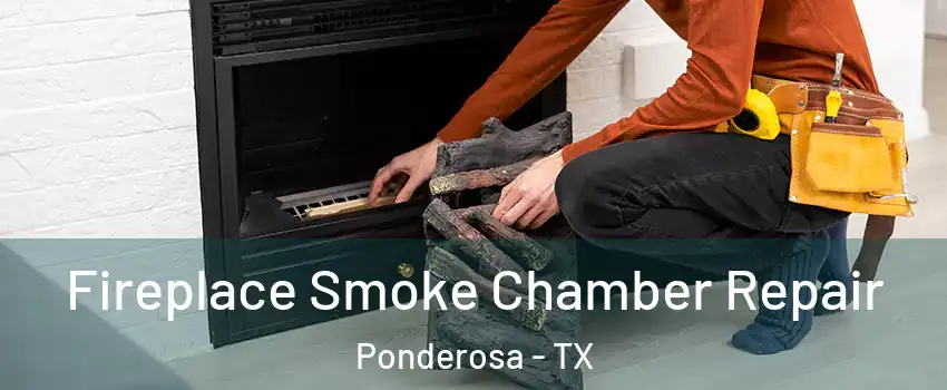 Fireplace Smoke Chamber Repair Ponderosa - TX