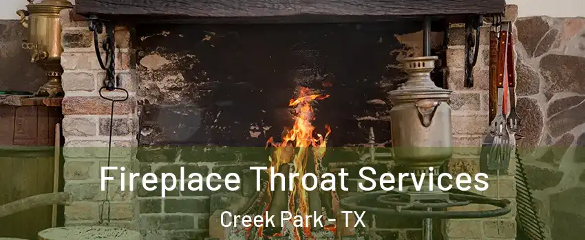 Fireplace Throat Services Creek Park - TX