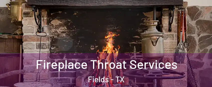 Fireplace Throat Services Fields - TX