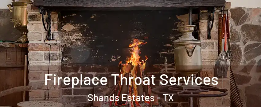 Fireplace Throat Services Shands Estates - TX