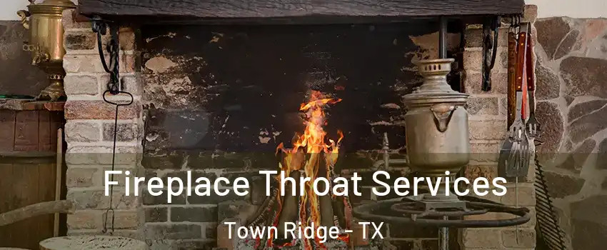 Fireplace Throat Services Town Ridge - TX