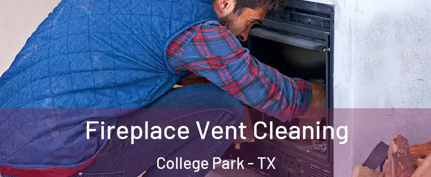 Fireplace Vent Cleaning College Park - TX