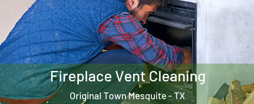 Fireplace Vent Cleaning Original Town Mesquite - TX