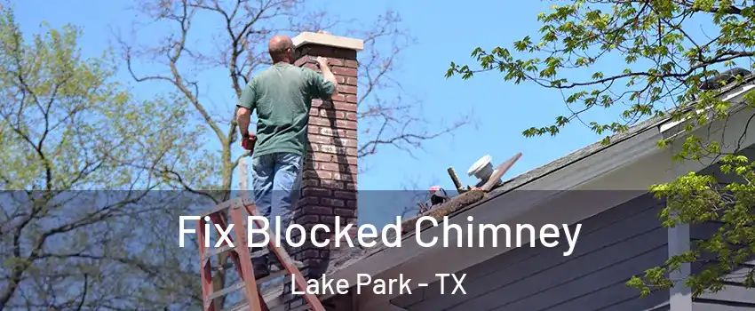 Fix Blocked Chimney Lake Park - TX